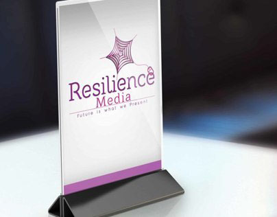 Resilience Media Logo Design
