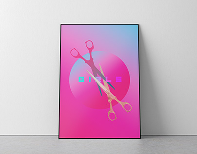 Scissors — Design de Pôster