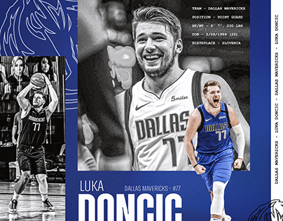 Luka Doncic iPhone Wallpaper on Behance