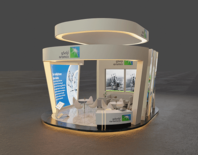 Aramco - Exhibition Booth 3D Design