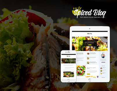 Spiced Blog - Recipes & Food Personal Blog