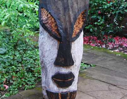 Wooden Mask : Sculpture