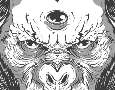 Three Eyed Chimp - Illustration 2013