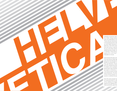 Helvetica movie poster