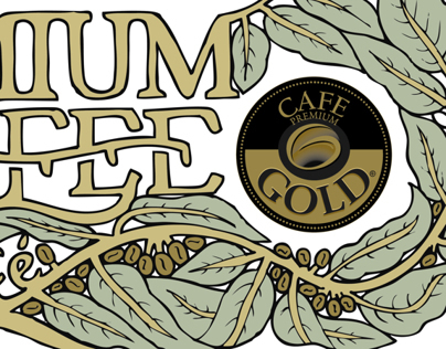 Mug Café Gold