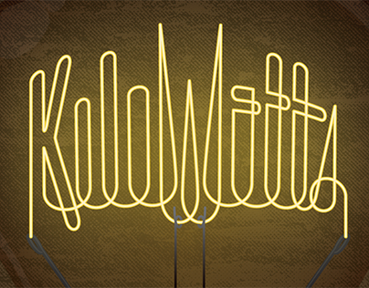 Kilowatts — Lightbulb Lettering & Illustration