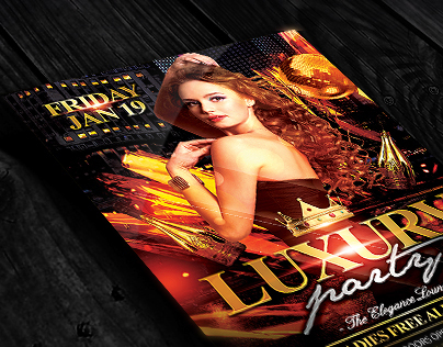 Luxury Party | Flyer + Facebook Cover
