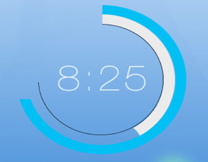 iOS Clock Concept