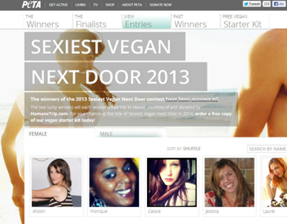 Sexiest Vegan Next Door 2013