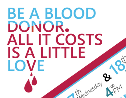 Blood Donation 2013 Poster