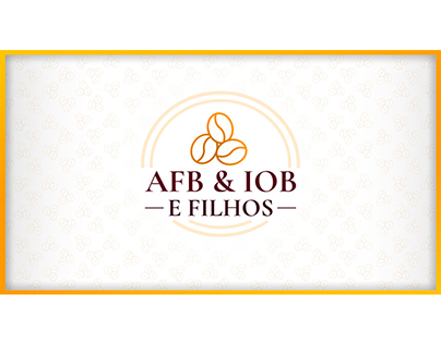 Redesign de logo e cartão - AFB & IOB E FILHOS