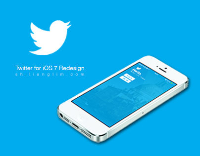 iOS 7 Twitter Redesign