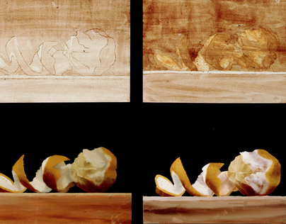 Oil Painting in Four Stages