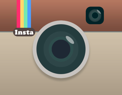 Ícone 500x500 Instagram style IOS 7