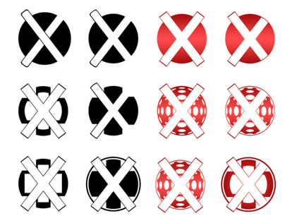 Golf Xone Logo Concepts