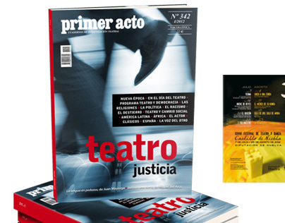 Cover // Revista Primer Acto