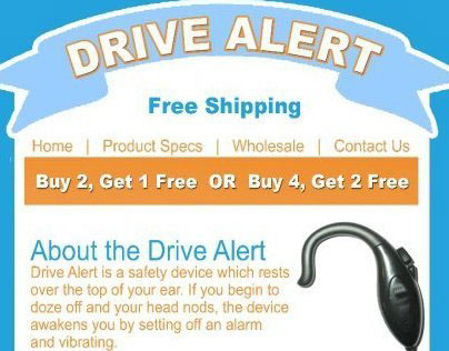 Drive Alert online ad