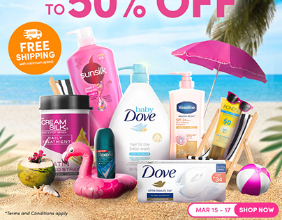 Unilever Philippines | Summer Payday Sale Banner