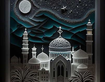 Paper-cut History Quilled Sharjah's Cultural Landmarks