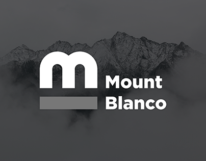 Mount Blanco logo design