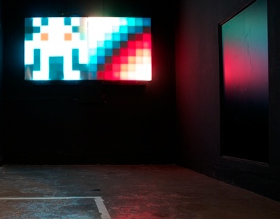PixelInvaders at SOON Gallery Bern, ON/OFF