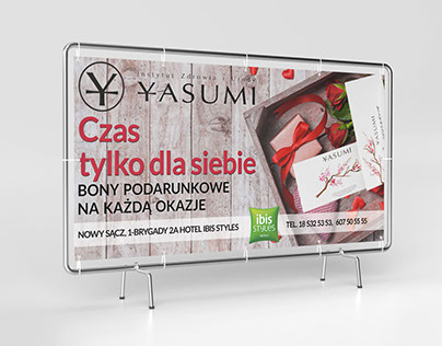 Projekt billboardu - Yasumi