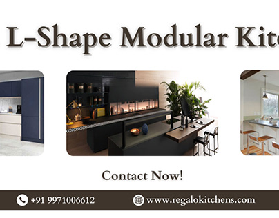Regalo’s L-Shape Modular Kitchen