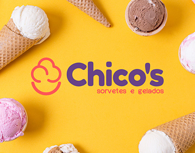 Chico's Sorvetes | Ice Cream | Visual Identity