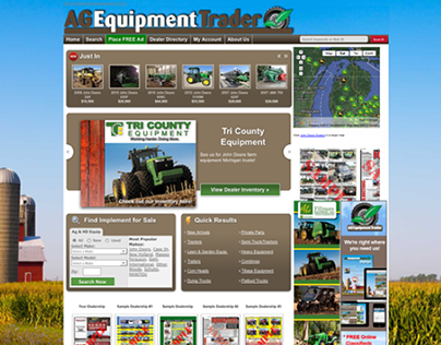 AG Equipment Trader Web & Print Publication Development