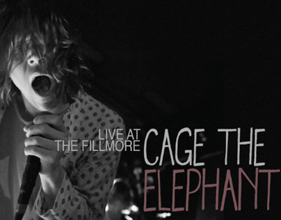 Cage The Elephant CD Design