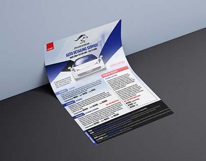 Flyer Design & Social Media Design - Stallion Autocare