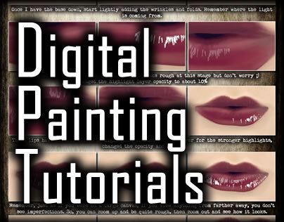 Digital Painting Tutorial: Lips v2