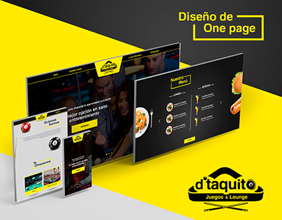 Project thumbnail - Diseño de onepage dtaquito