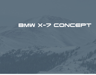 BMW X-7 Concept