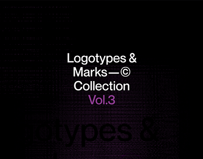 Logotypes & Marks Collection Vol.3