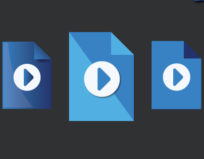 Flat File Icon Design