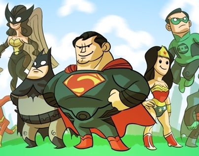 Animation: The Adorable League of Justice