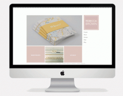 Rebecca Brown Design Website