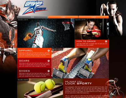 Sport - Web Template
