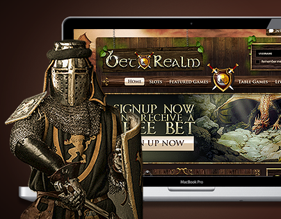 Bet Realm - online medieval themed live casino