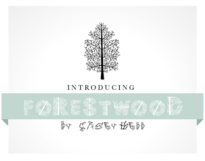 Forestwood: Typeface