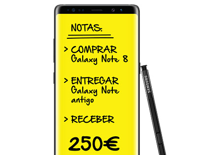 Galaxy Note 8 advertising
