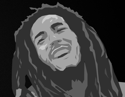 Vector Art - Bob Marley