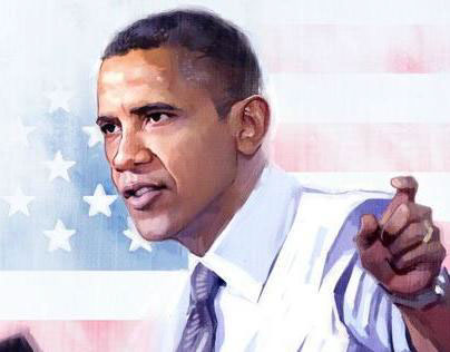 Obama Painting