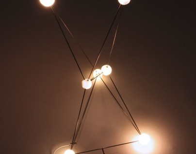 Astrohedron (Orion) light sculpture