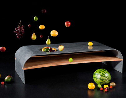 Paulsberg Habitat - concrete coffee table »Fruits«