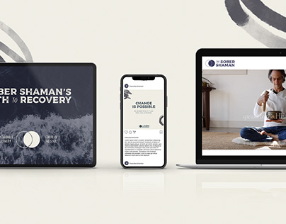 The Sober Shaman brand identity and brand strategy