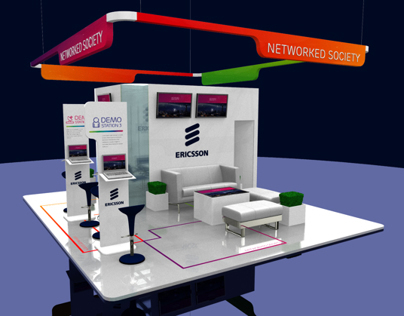 Ericsson exhibition stand concepts 2011