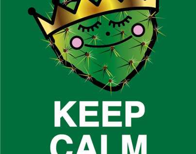 I love Nopal and Keep Calm & Pela Nopales illustration