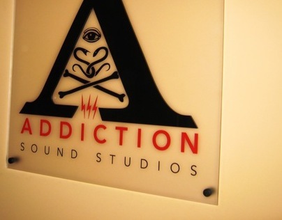 Addiction Studios Logo Sign Package